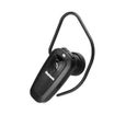Kit main libre oreillette ecouteur bluetooth ozzzo noir pour MOTOROLA Moto E4 Plus-0
