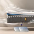 EMMA | Pack Matelas Original II Plus 180x200 + 2 Oreillers Nuage Elite 70x40 | Ressorts + Mémoire de Forme | Housse Plus Respirante