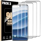 Verre Trempé Intégral - E.F.Connection - Redmi Note 14 Pro 5G - Protection Optimale - 3 Pièces - Noir