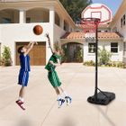 JAERLIUB Panier de Basket-Ball sur Pied Hauteur Réglable 1.6m - 2.1m - OEM - Pour Enfant-Adulte