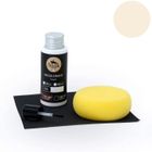 Kit Retouche Peinture Cuir/Simili-Cuir (6-BLANC CASSE) - SOFOLK - Entretien pour Siège et Volant de Voiture, Canapé, Chaussure