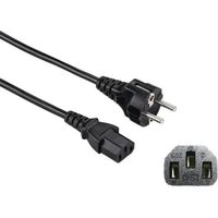 Power Cord|Câble d'alimentation pour appareils de faible puissance 1,8m(câble d'alimentation pour PC,moniteur,ordinateur