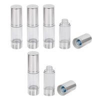 6Pieces Airless Pump Bottles Travel Size Lotion Vide Containers 30ml pour DIY