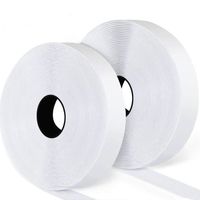 INF Bande Velcro auto-adhésive ruban adhésif INF Auto-adhésive avec Super colle Blanc 2 cm / 8 m 