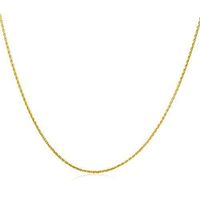 MIORE - Collier  - Chaine Femme Or Jaune 9 ct - 42 a 45 cm