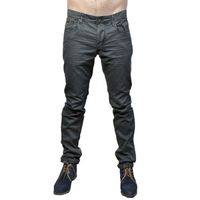 Pantalon homme NO EXCESS - Pantalon tight fit dirty de couleur noir
