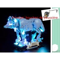 Kit d’éclairage à LED pour Lego Harry Potter Expecto Patronum (Loup) - Compatible with Lego 76414 Blocs de Construction Modèle- Pas 