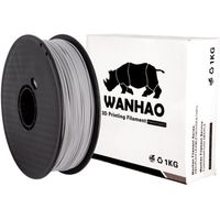 Filament PLA Premium Wanhao Gris 1kg 1.75mm pour imprimante 3D