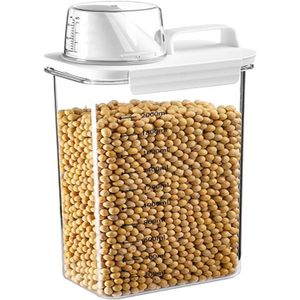 Vitavac Boîte de rangement portable hermétique multi-usage pour produits secs, aliments et herbes 5 g à 20 g Jaune Noir