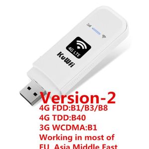 MODEM - ROUTEUR Version 2 - Routeur sans fil USB, Modem Portable, Carte EpiCard Mobile, Mini Point d'accès WiFi, Dongle de po