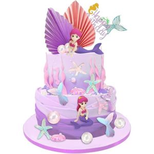 Carte anniversaire 3D - Sirène - Happy Family