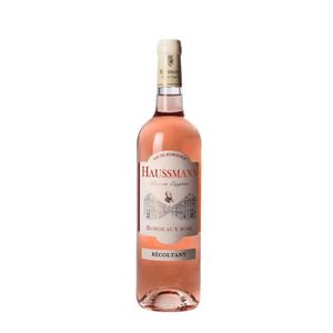 VIN ROSE Vin rosé Bordeaux 75 cl Haussmann Baron Eugène, Bo