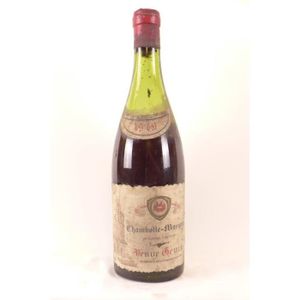 VIN ROUGE chambolle-musigny veuve genin (niveau bas) rouge 1