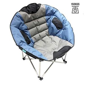 CHAISE DE CAMPING Homecall Chaise de camping pliable ronde, format X