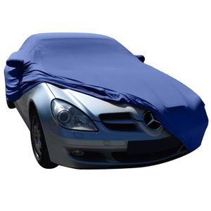 Housse/bâche protection sur-mesure noire Mercedes SLK 2 R171 cabriolet  (Coverlux+)