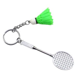 KIT BADMINTON Sport,Porte-clés de Badminton pour sac à dos, Kit de porte-clés deux pièces mignon et créatif - Green[C6234]