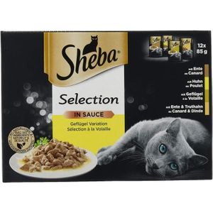 BOITES - PATÉES Nourriture pour chats Sheba Selection in Sauce Mul