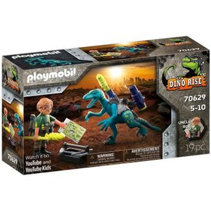 FIGURINE - PERSONNAGE Playmobil  Dino Rise  Deinonychus  Accessoires Inc