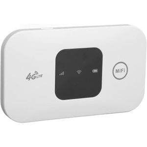 MODEM - ROUTEUR Routeur WiFi Portable avec Emplacement pour Carte SIM, Point D'accès WiFi Mobile 4G LTE, Partenaire de Voyage débloqué,.[Z609]