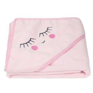 SORTIE DE BAIN Cape de bain bebe Rose Tom et Zoe