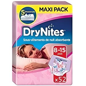 COUCHE PCB 4x13 Drynites Fille - 8-15 ans