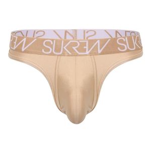 STRING - TANGA Sukrew - Sous-vêtement Hommes - Strings Homme - Classic Thong Gold Dust - Or - 1 x