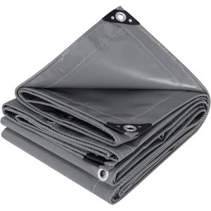 ECD Germany Bâche de Protection Imperméable à l'eau avec Oeillets - 6x8
