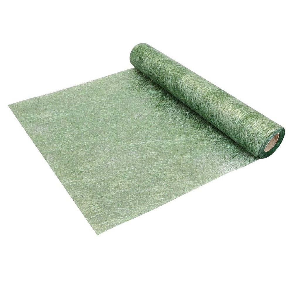 Chemin de table tissu vert sauge - Fiesta Republic