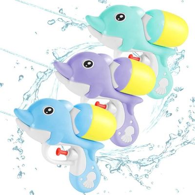 Lot De 3 Pistolets à Eau Dinosaures – 100 Ml, Portée 5 M, Pour Piscine, Jardin, Anniversaire, Dès 3 Ans