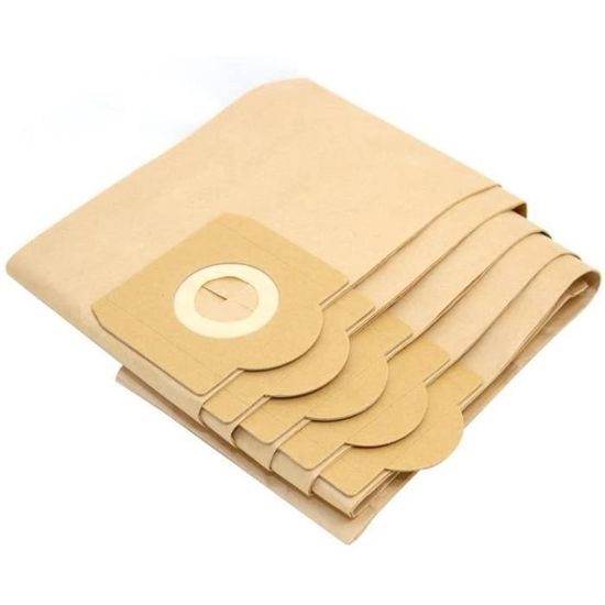 10 Staubsaugerbeutel Für PARKSIDE PNTS 1300 F5 Nass-/Trockensauger – 12L, Papier, Staubklasse L