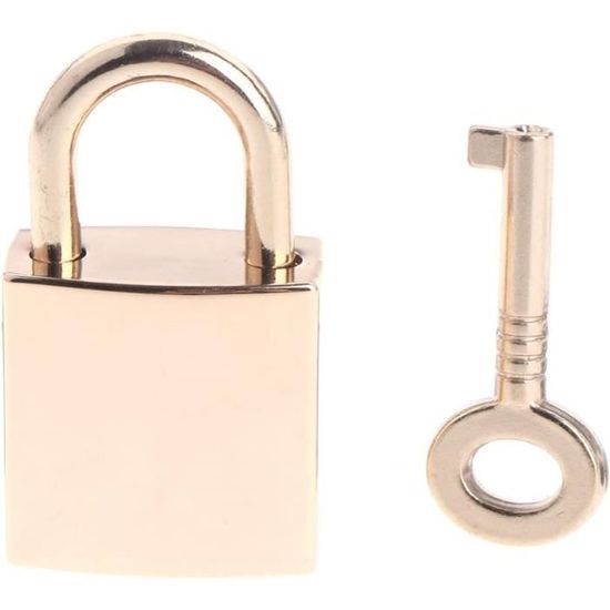 2 Mini Lucchetti Portachiavi Vintage In Lega Di Zinco - Stile Antico Con Chiave - Per Diari, Valigie E Scatole