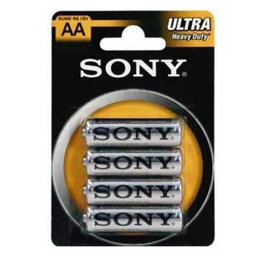Lot de 4 piles rechargeables Sony type AAA 1,5V - 800 mAh (R03) à