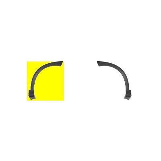 Élargisseur D'aile Avant Gauche Pour Opel Corsa C (2000-2003) - Neuf - Réf. Repiauto AC40560
