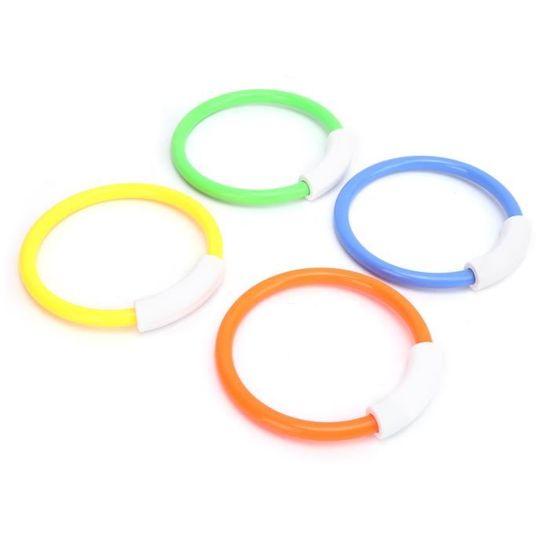 AimdonR VLNF Anneaux de plongée classiques, jaune/bleu/vert/orange