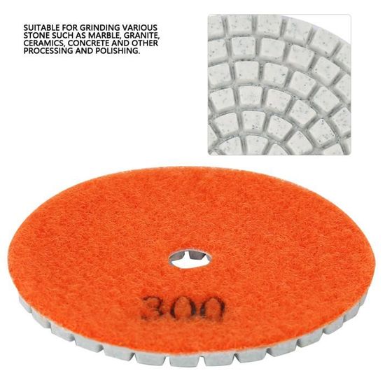 Meule Diamantée Ronde En Résine De 125 Mm - Pour Affûtage Acier Dur, Carbure, Lames De Scie