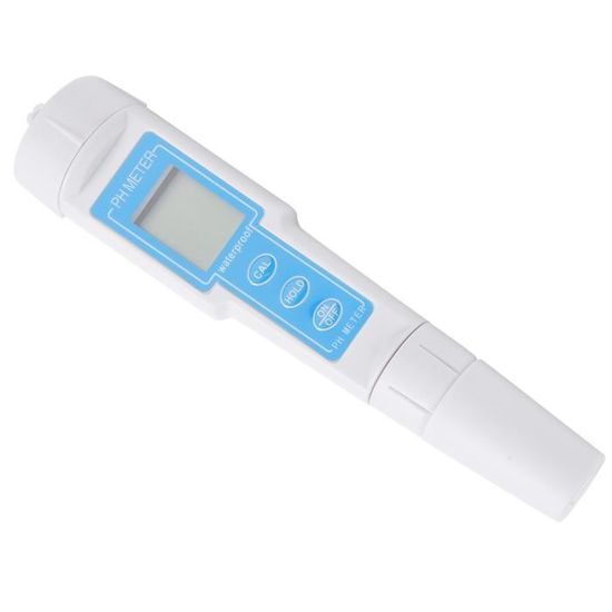 Testeur De PH Numérique Stylo - Plage 0.0-14.0, Précision ±0.1 PH - Pour Eau, Aquariums, Piscines - Piles Non Incluses