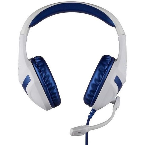 Casque Gaming Konix PS400 FFF - Blanc | Licence FFF | Isolation des