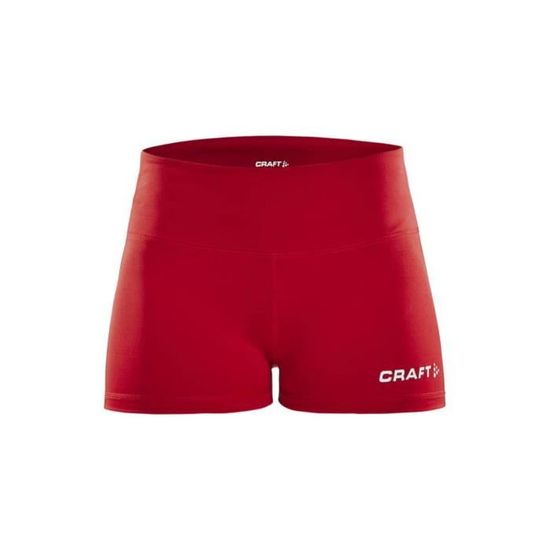 Cuissard court femme Craft squad - Rouge vif - Cycle - Vélo sur route