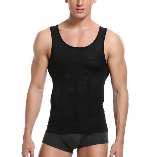Gilet Amincissant Latex Haute Compression Pour Homme - Taille L/36 - Ann Chery