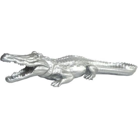 Statue Five Simply Smart - Crocodile en résine - Noir