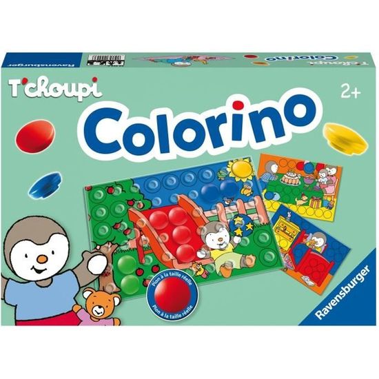 Colorino La petite imagerie - Jeu éducatif - Apprentissage des couleurs -  Activités créatives enfant - Ravensburger - Dès 2 ans