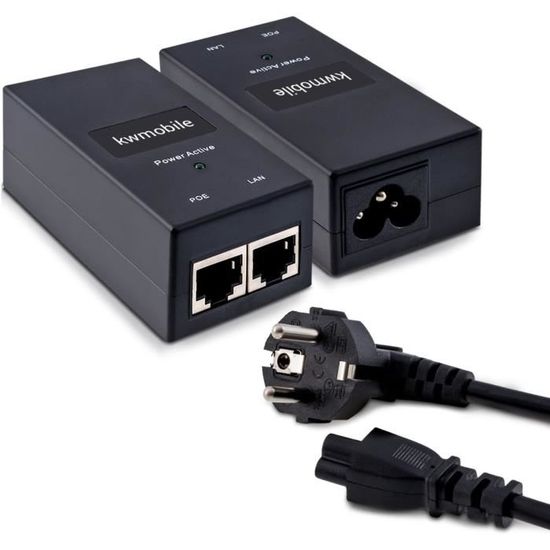 Adaptateur PoE++ Cudy PoE400X 90W 10G - Compatible 802.3bt/at/af - Injection D'Alimentation Réseau Haute Puissance - Boîtier Métal