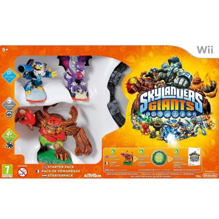 Skylanders Giants Pack de démarrage - Jeu Wii