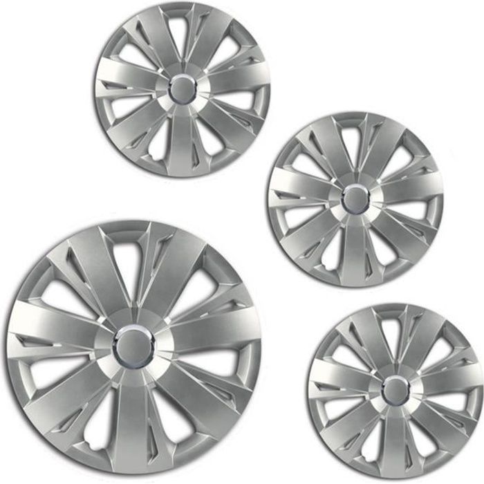 Enjoliveur Argent 16 Pouces Pour Citroën Jumper - Référence 1374675080, 5x130mm