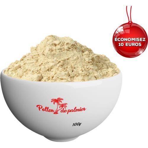 Pollen de palmier Pur et naturel 100G