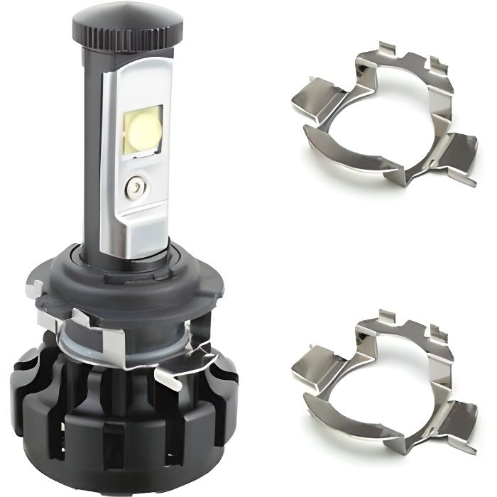 Adaptateurs H7 ampoule kit LED Renault Scenic 2006 2009