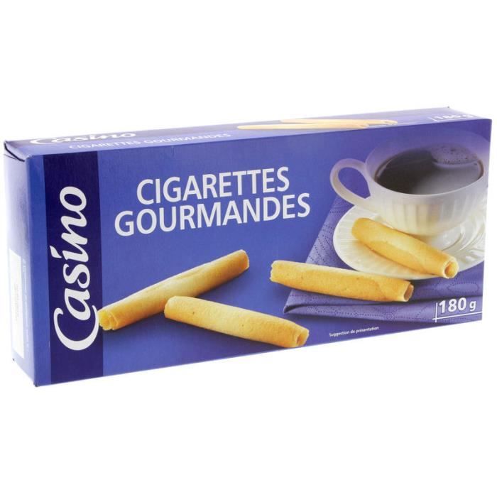 CASINO Biscuit Cigarette gourmand - 180G