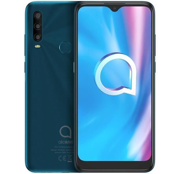 TÉLÉPHONIE, Smartphone, GSM / GPRS / EDGE / UMTS / HSDPA, Alcatel, Alcatel Alcatel 1se 6 + 64 Green
