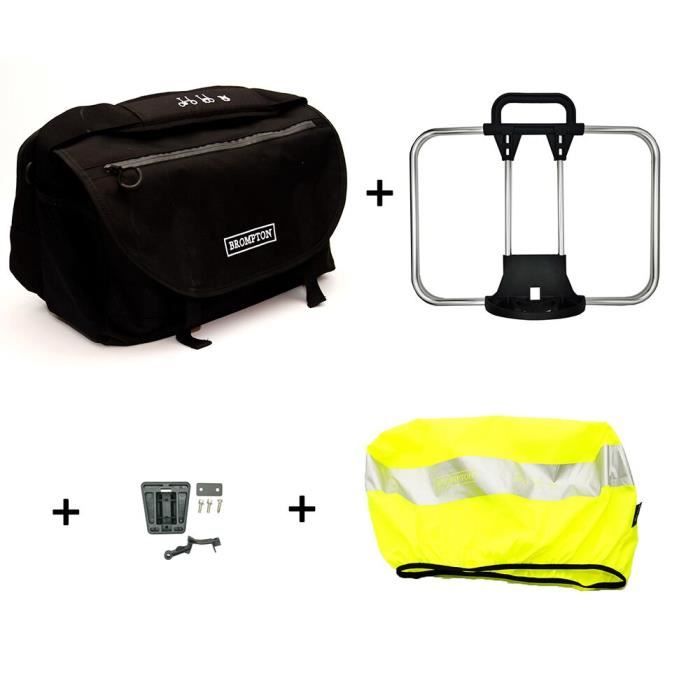 Panier vélo,ACEOFFIX pour Brompton S sac SBag panier sac pour vélo pliant Brompton légume sac cadre vélo - Type S bag 1set