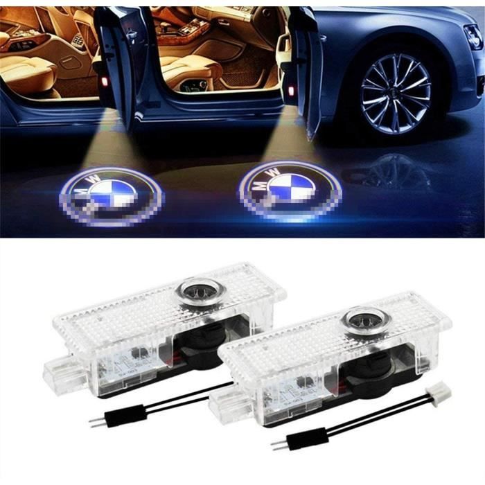 Logo Projecteur - Éclairage de bienvenue de porte d’entrée de voiture 2pcs